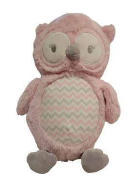 LITTLE JOURNEY 10” Musical Plush Owl Stuffed Animal — Plays “Go to Sleep”